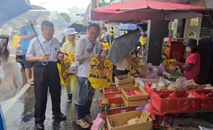 台中北屯邱于珊民調高被勸退　衝太平區堵柯文哲行程直球對決陳情