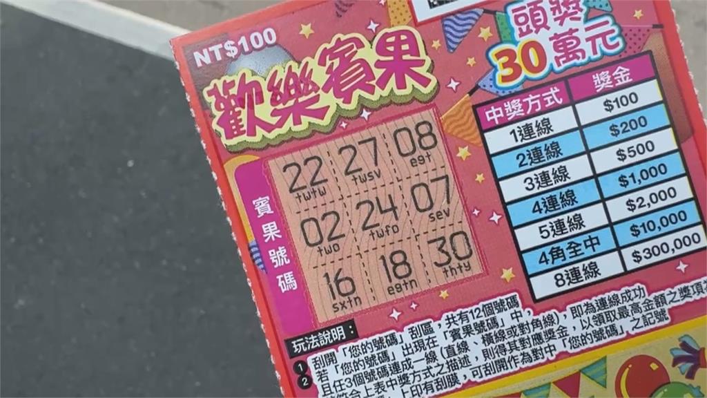 母女檔玩刮刮樂以為「沒中」 店家整理見中一萬獎急PO網尋人