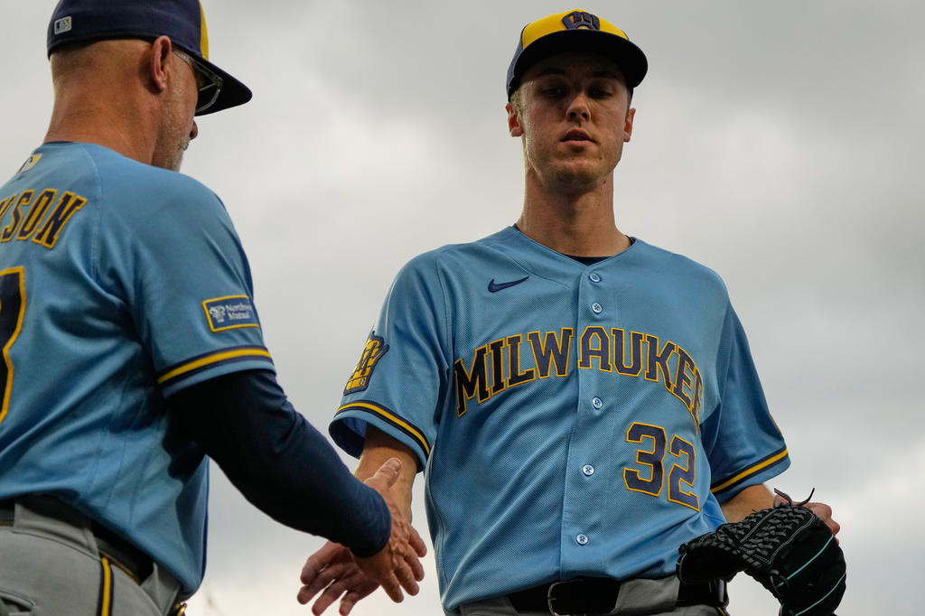 MLB(影)／啤酒加味噌好夠味！米肖羅斯基「只」投出163公里登上大聯盟三振王
