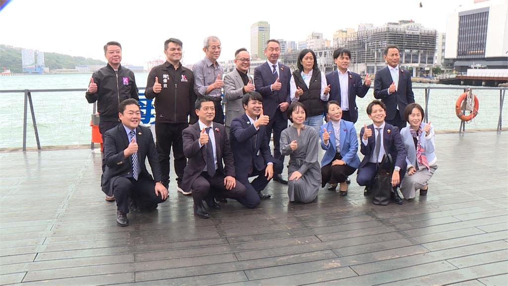 日本來訪議員險難過海關 瘦身有成!本人與照片差太多