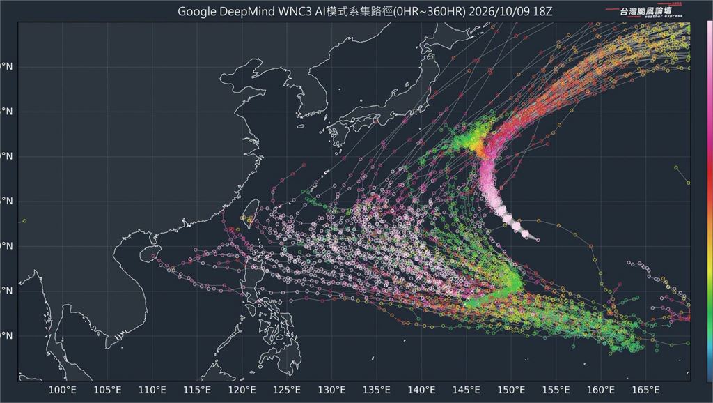 小熊前腳剛走「新颱風」下週接力生成？專家揭路徑預測「1走法」最靠近台灣