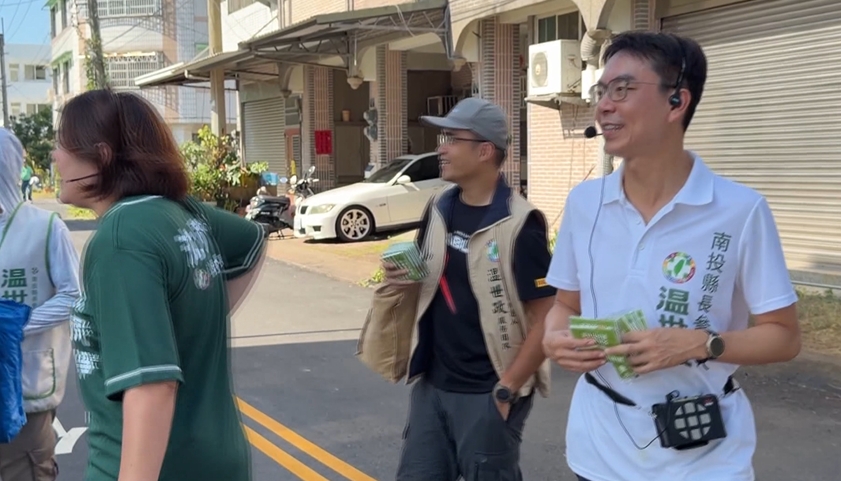 媽媽泡的蔘茶隨時喝! 温世政拚選戰勤跑行程已瘦8公斤