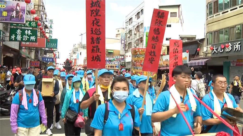 城隍夜巡諸羅城！　賴副總統參予起駕儀式　致謝城隍廟董事長0206地震善款