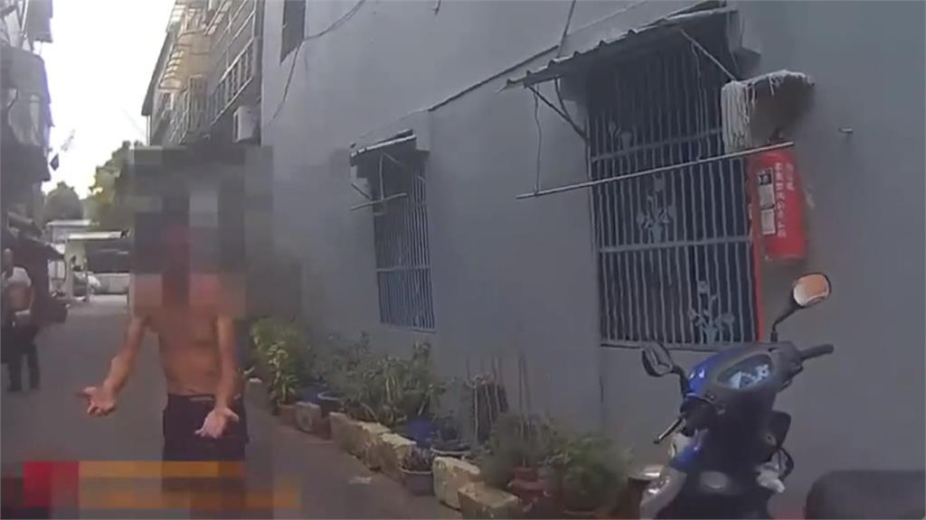 男子醉後持刀鬧鄰里 快打警力火速帶回保護管束