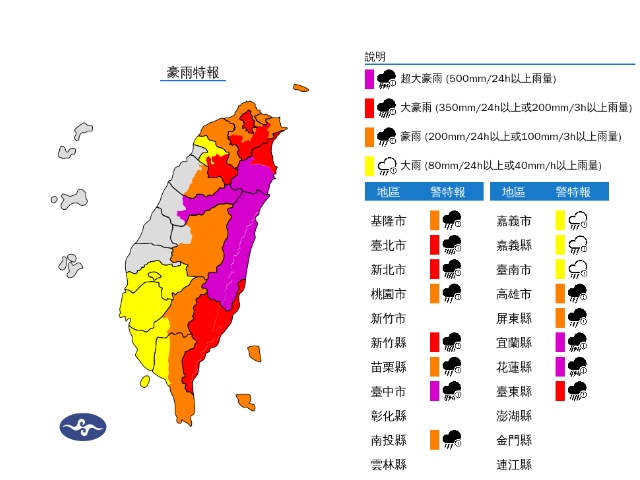 快新聞／強颱康芮來勢洶洶！宜蘭超大豪雨狂轟　三星長埤湖坍方畫面曝光