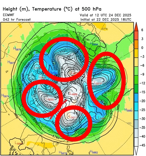 平安夜變天聖誕節轉濕冷　鄭明典示警「冷空氣強灌台」：1情況易出現寒潮！
