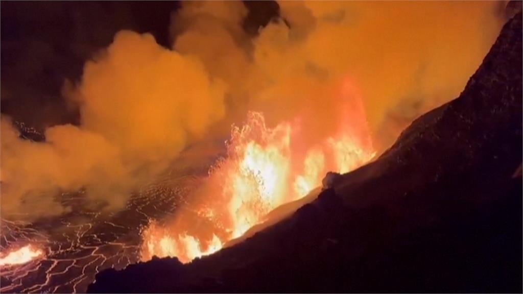超壯觀!夏威夷火山噴發 熔岩爆噴91公尺高