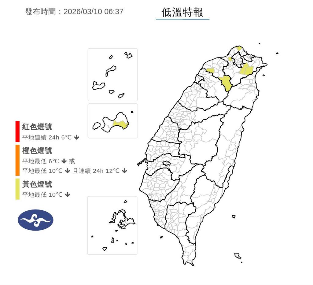 清晨10.4℃不是最冷！冷氣團襲台「這天起」下一波更兇⋯低溫直逼8℃
