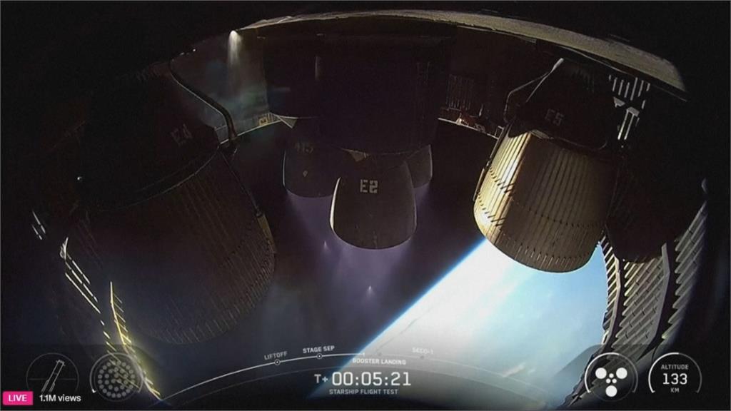 SpaceX星艦火箭第9次試飛 第30分鐘失控墜毀印度洋