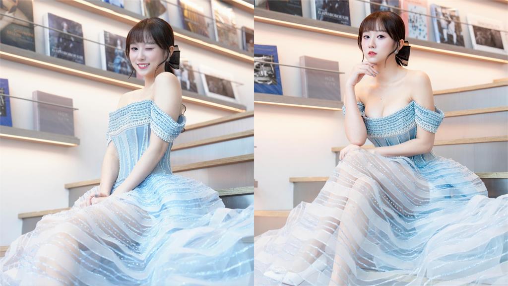 啦啦隊「短髮女神」換裝戰袍猛進化!低頭簽書「頂到了」極致視角流出