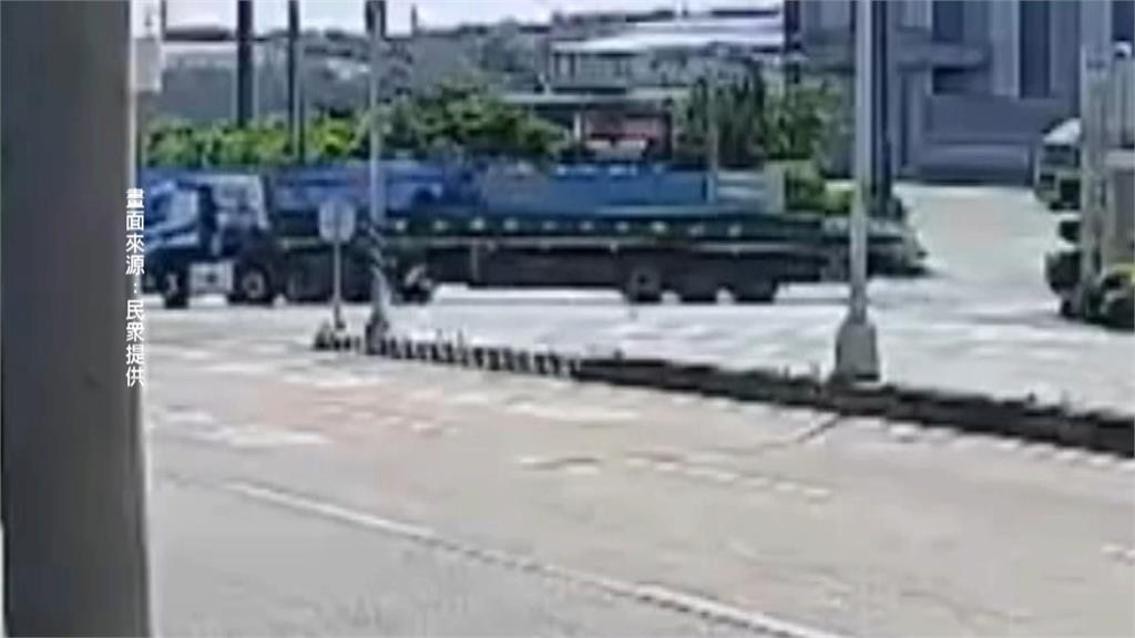 苗栗死亡車禍！疑闖燈爭道　「機車、曳引車碰撞」騎士身亡