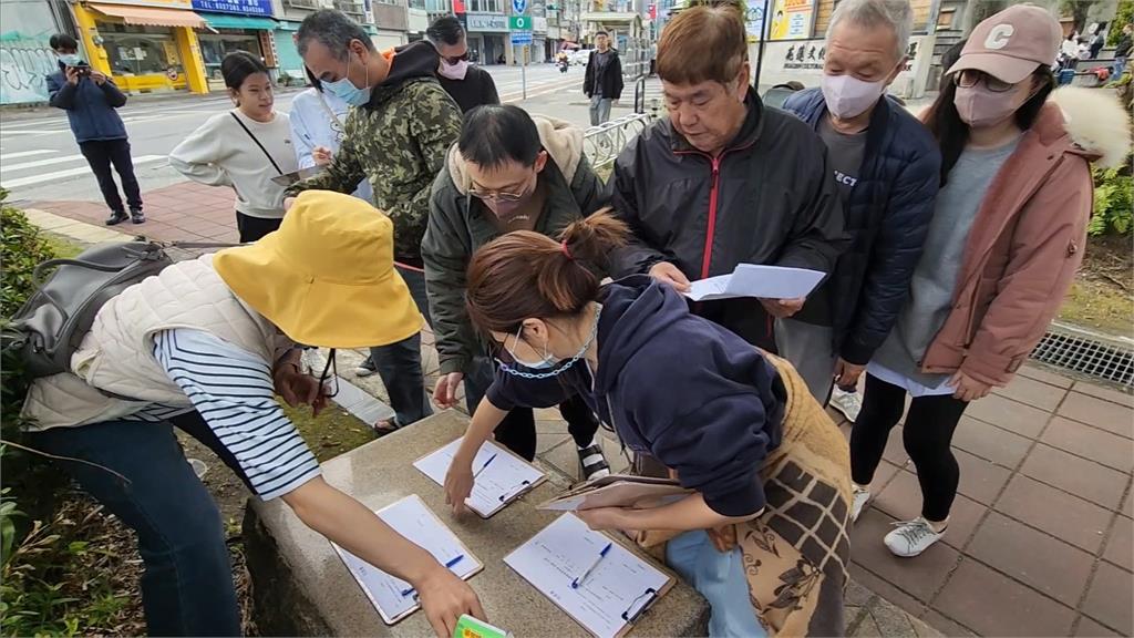 大罷免潮來了！　徐巧芯、王鴻薇、羅智強等立委罷免團體擺攤連署