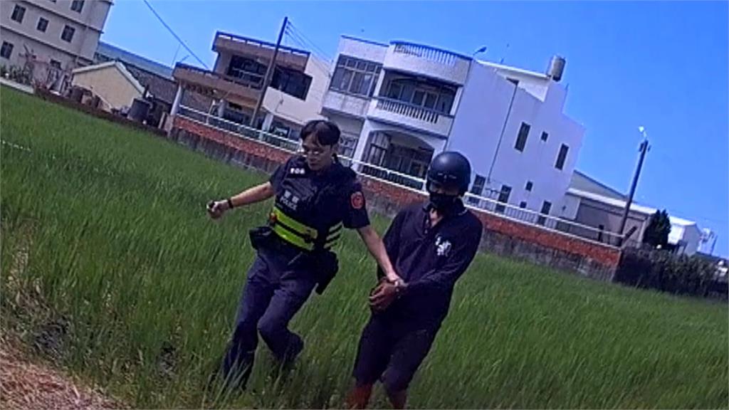 酒駕跳田逃逸被逮　醉男拒測累犯吞37萬重罰