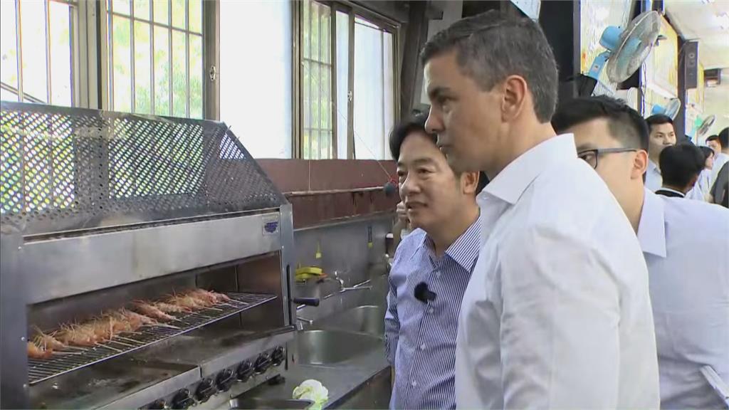 快新聞/賴清德、蕭美琴邀外賓體驗釣蝦 「台灣味特色小吃」菜單出爐
