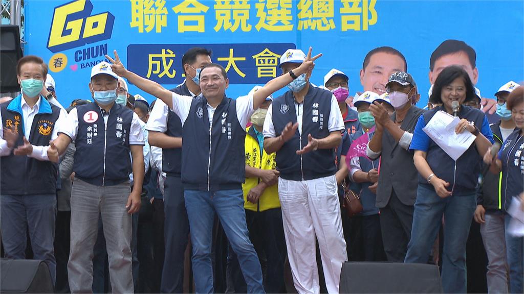 跑選舉行程感性泛淚!稱團結才有希望 何時請假拚選戰?侯友宜回應了