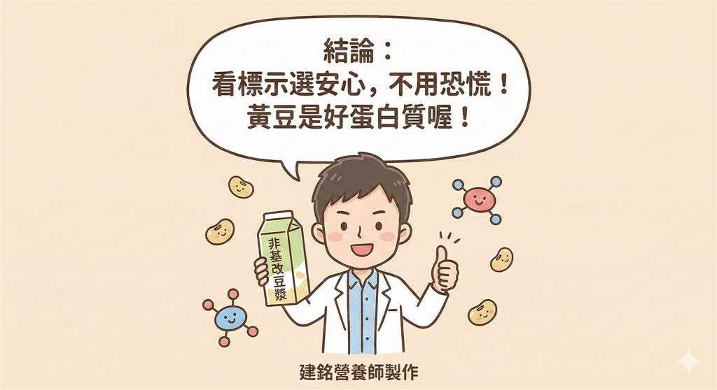 豆腐、豆漿只挑「非基改」一定比較安心?營養師曝真相:掌握3招外食族也不怕