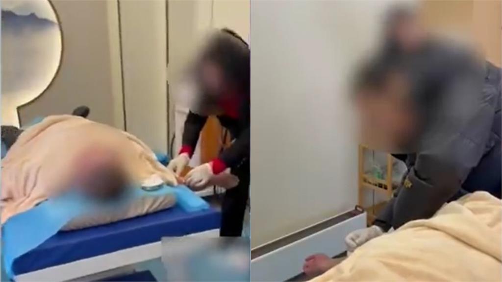 中國診所「放血療法」滿地鮮血　黑醫稱「排邪氣」網傻眼：在獻祭嗎？