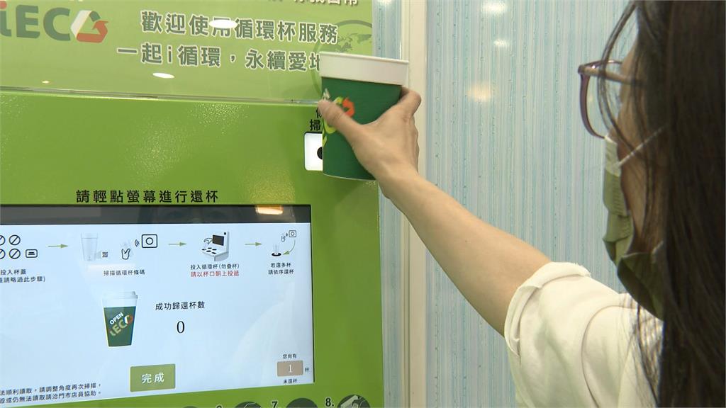 今起超商、速食店租借循環杯 再送一張免費飲品兌換券