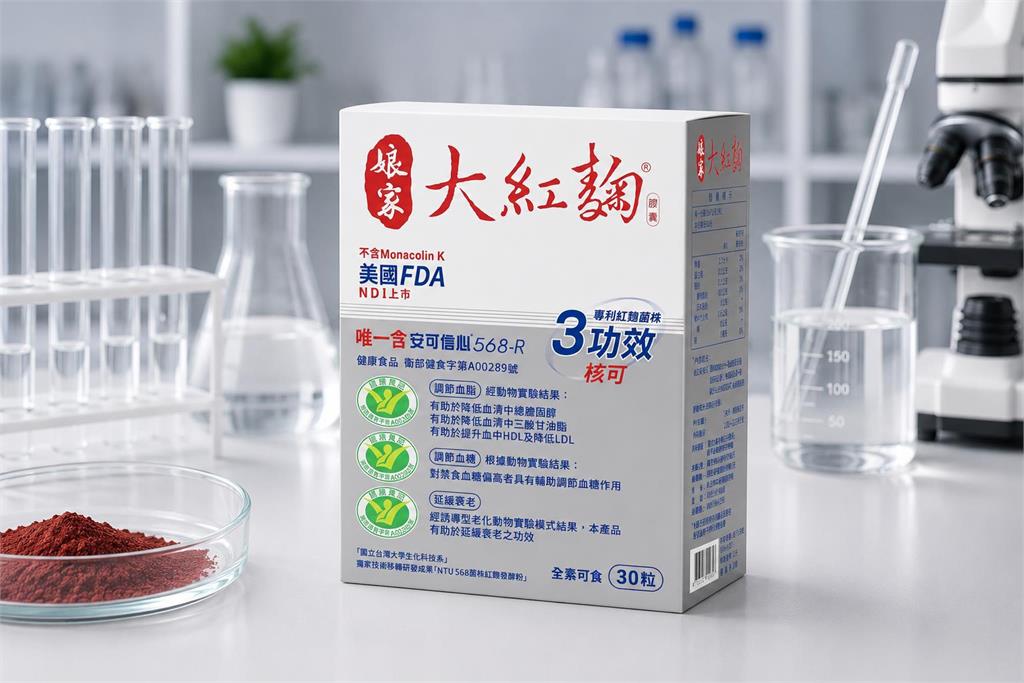歐盟嚴規禁售「Monacolin K」紅麴！娘家大紅麴憑專利獨家原料