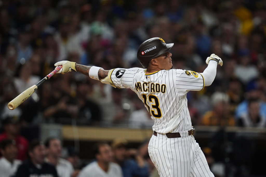 MLB季後賽(影)／小熊慘被打爆！教士3轟狂炸　金恩前6局無安打神壓制