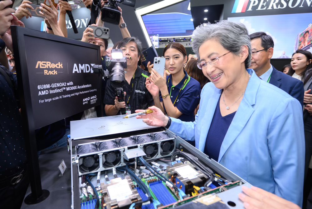 連5年登女CEO之冠！AMD蘇姿丰年薪曝光　還比比英特爾季辛格多8成