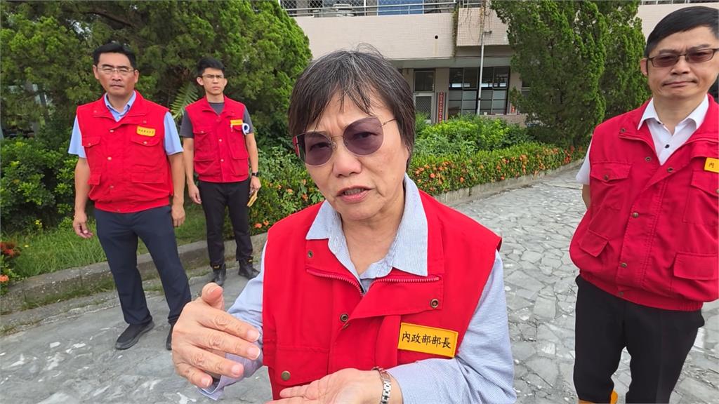 稱不願冒任何風險 徐榛蔚:尊重中央、公所垂直避難