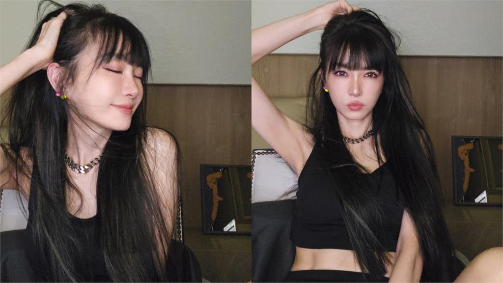 49歲謝金燕腳踩紅色高跟鞋大秀「超長美腿、腹肌」!網驚:好恐怖