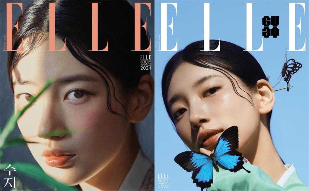 秀智登時尚雜誌「創新紀錄」!換6套「薄紗透膚韓服」秒變國民仙女