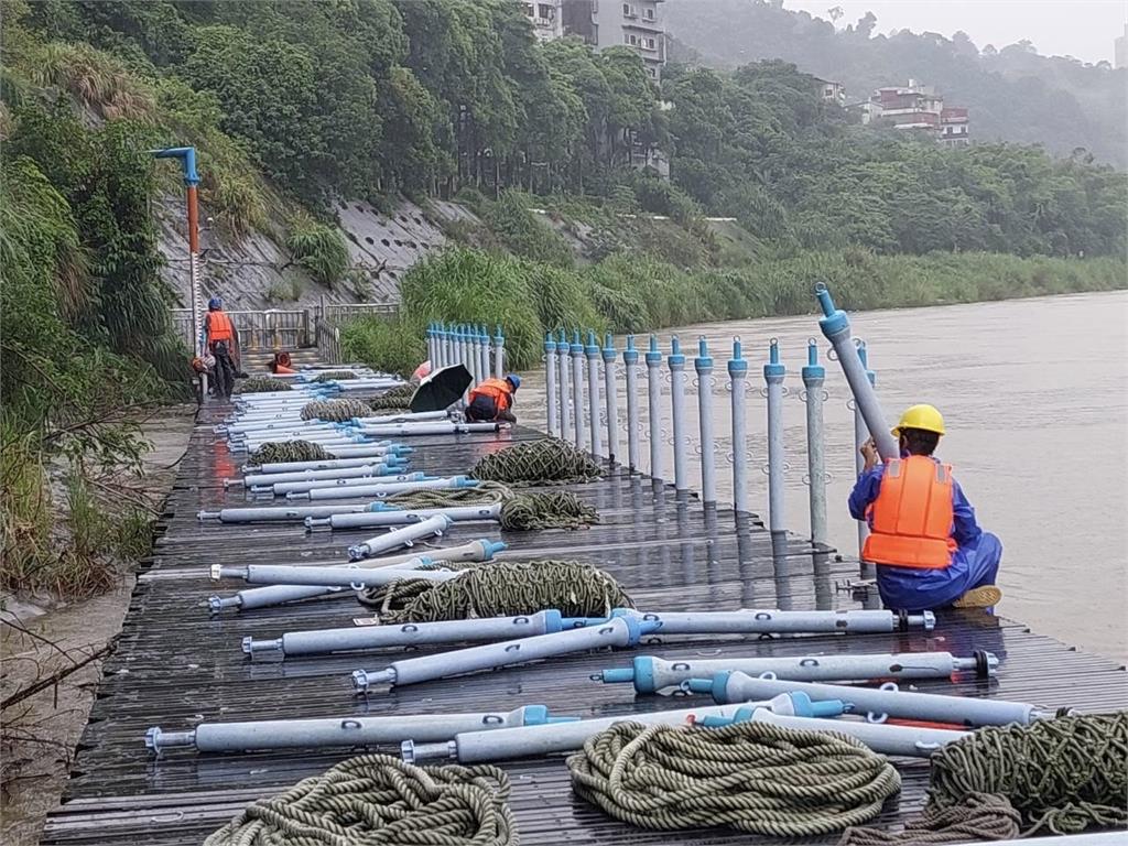 快新聞／防颱工作超前佈署！山陀兒颱風來襲　新北河濱公園實施預防性撤離