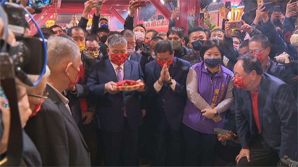 大甲鎮瀾宮元宵擲筊    4月8日23時起駕