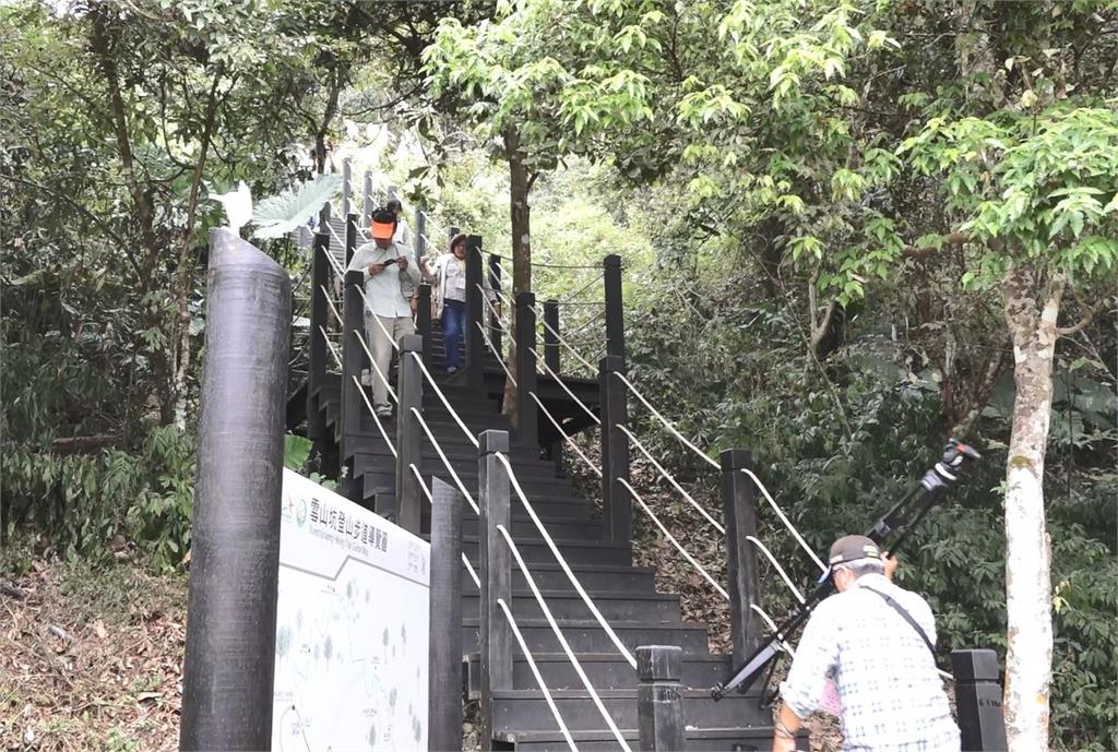 和平專案首站視察雪山坑登山步道　盧秀燕盼山林之美被看見