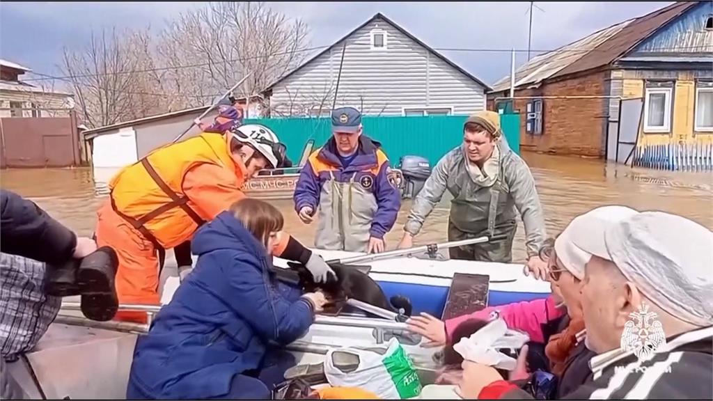 俄羅斯融雪釀河水暴漲　中南部水壩潰堤淹沒逾６千房屋