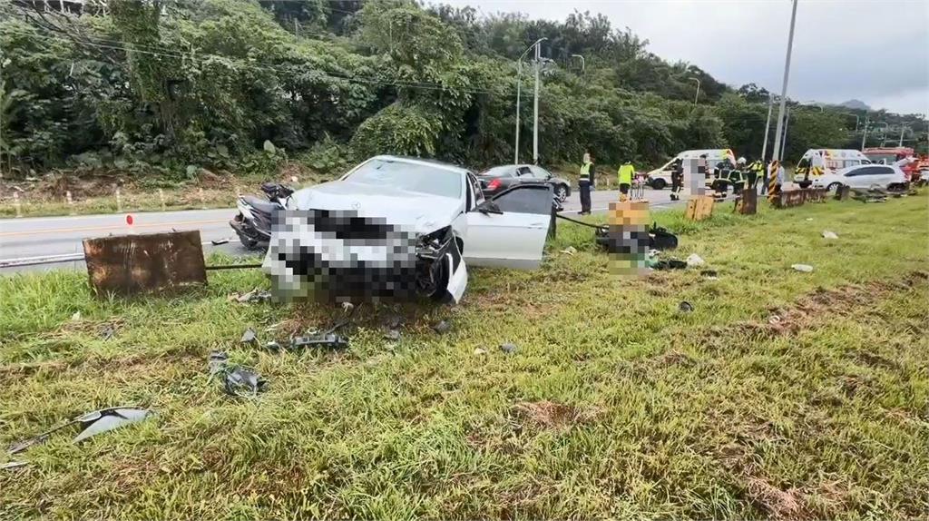 快新聞／新北樹林9車嚴重車禍！3重傷、3輕傷送醫搶救中
