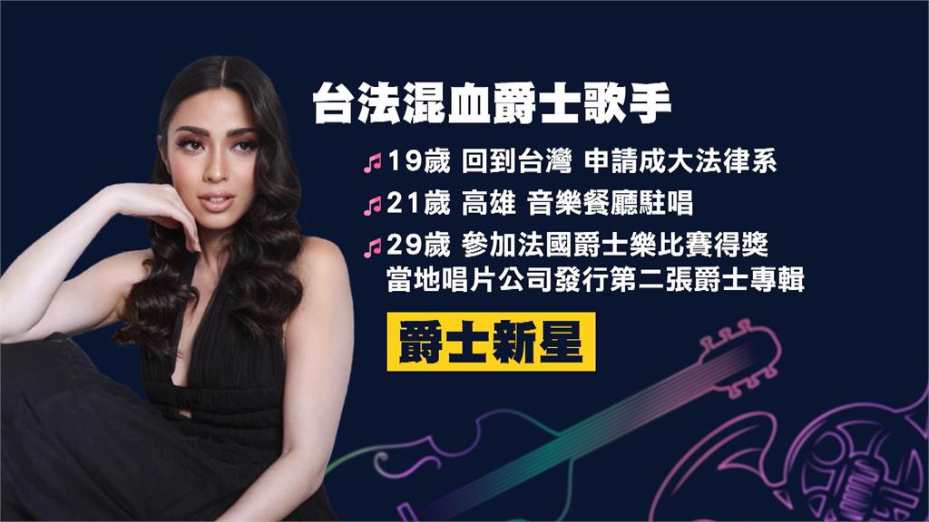獨家/台灣給予創作無限養分 台法混血爵士歌手張婷雅找到自我