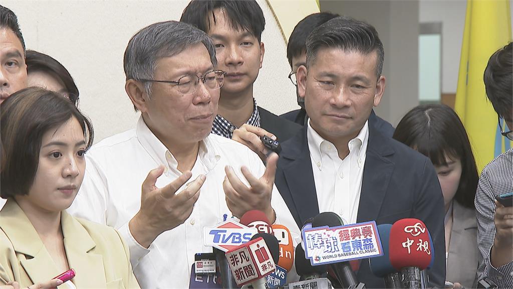 柯文哲拜會北市議會 酸蔣市府不懂開源節流