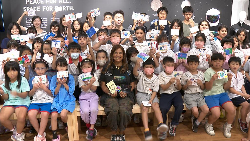 美國女太空人來台！　51歲地質學家圓夢　鼓勵孩子勇敢追夢