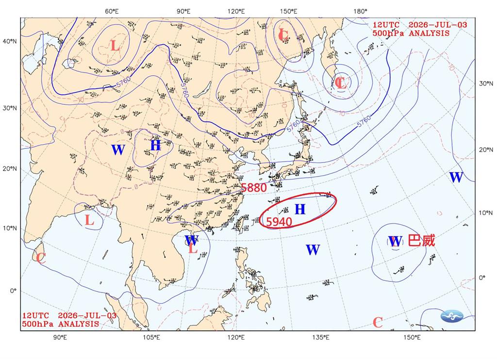 強颱巴威猛僵持「直衝台灣or鬼轉日本」！專家揭「這天是關鍵」1狀況不常見