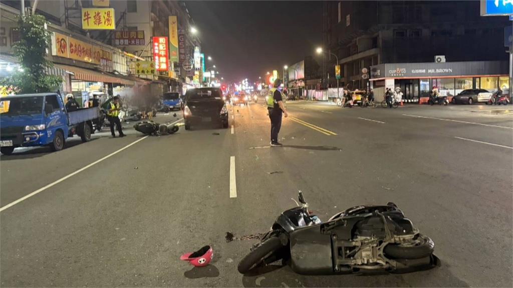 毒駕撞死人！　高雄男追撞2機車釀1死2傷