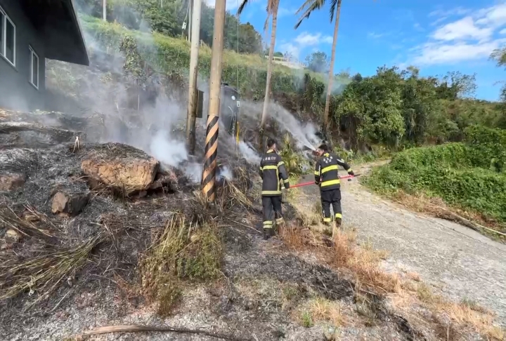 疑與家人吵架「燒雜物」洩憤　警消破門男子倒臥在地嗆傷送醫