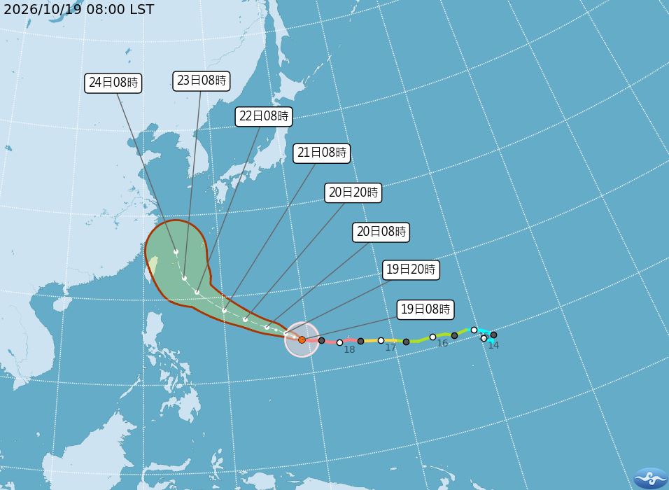 快新聞／氣象署