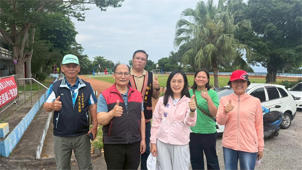 保障運動安全 陳瑩爭取千萬為小學打造標準PU跑道