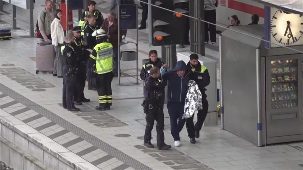 德國漢堡火車站爆持刀攻擊! 至少釀18傷 其中4人命危
