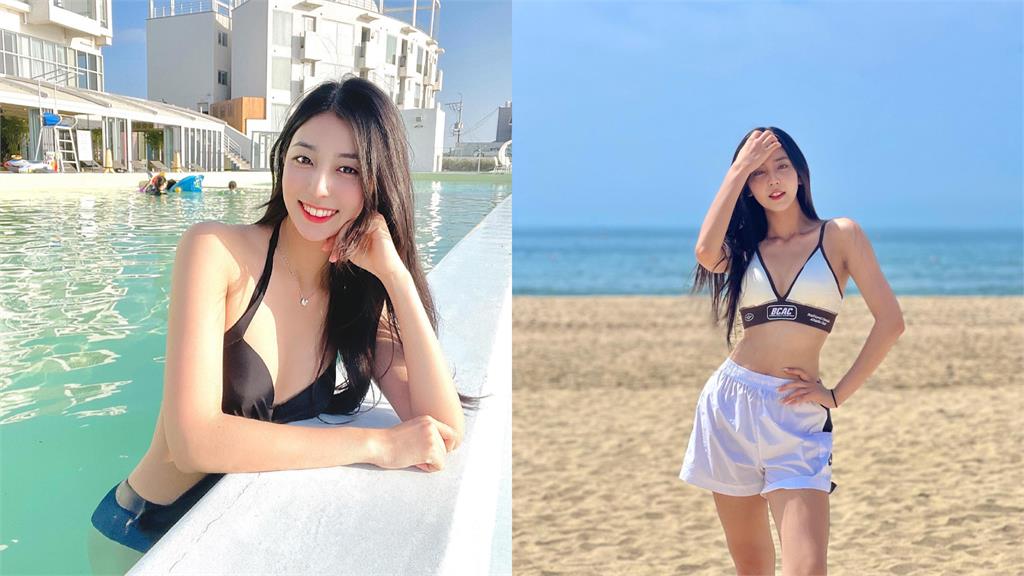 韓籍最頂三本柱將合體!「九頭身+顏值暴徒+像IU」3女神比基尼辣照曝光