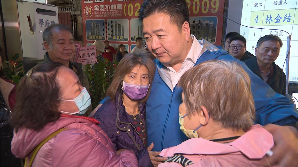 土城三峽立委選戰 吳琪銘10萬3437票勝林金結9萬5147票