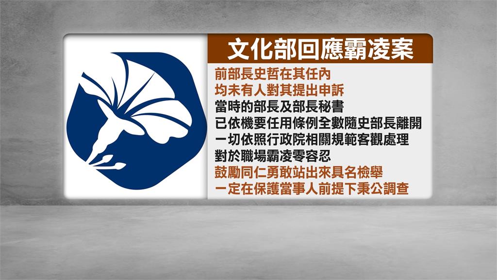 藍委爆史哲為「這件事」霸凌下屬 行政院:本週成立平台落實反霸凌