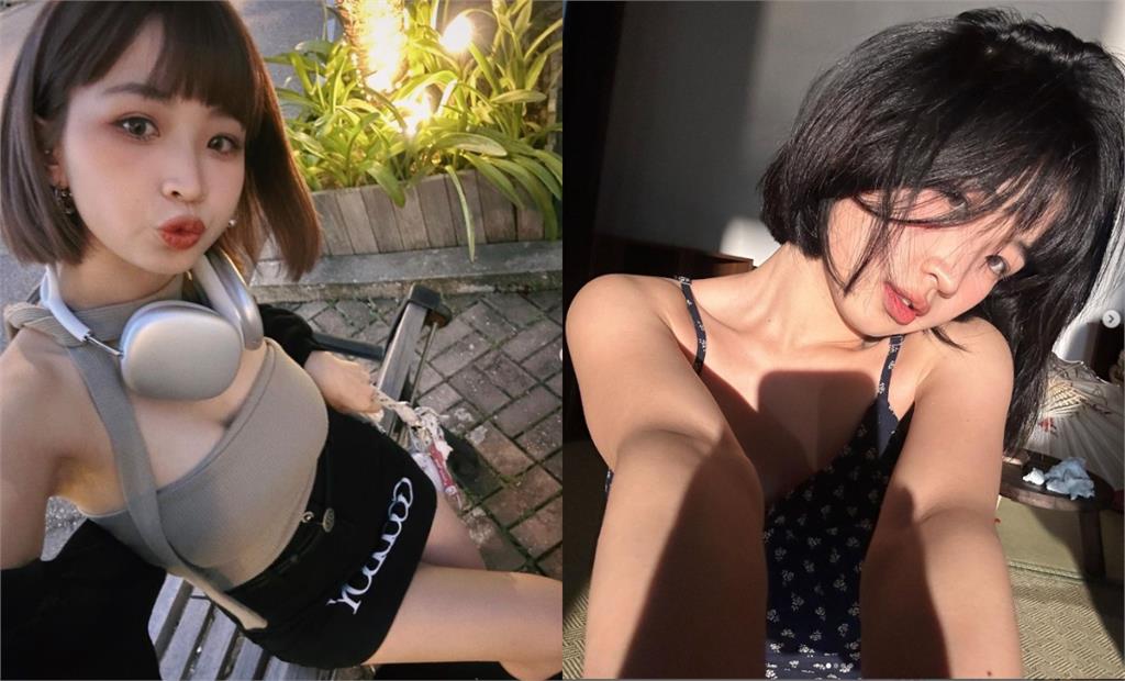 香港「兇版林依晨」光溜出海!雙腿交叉「零食遮三角區」網冒火:夏天真棒娛樂中心/周