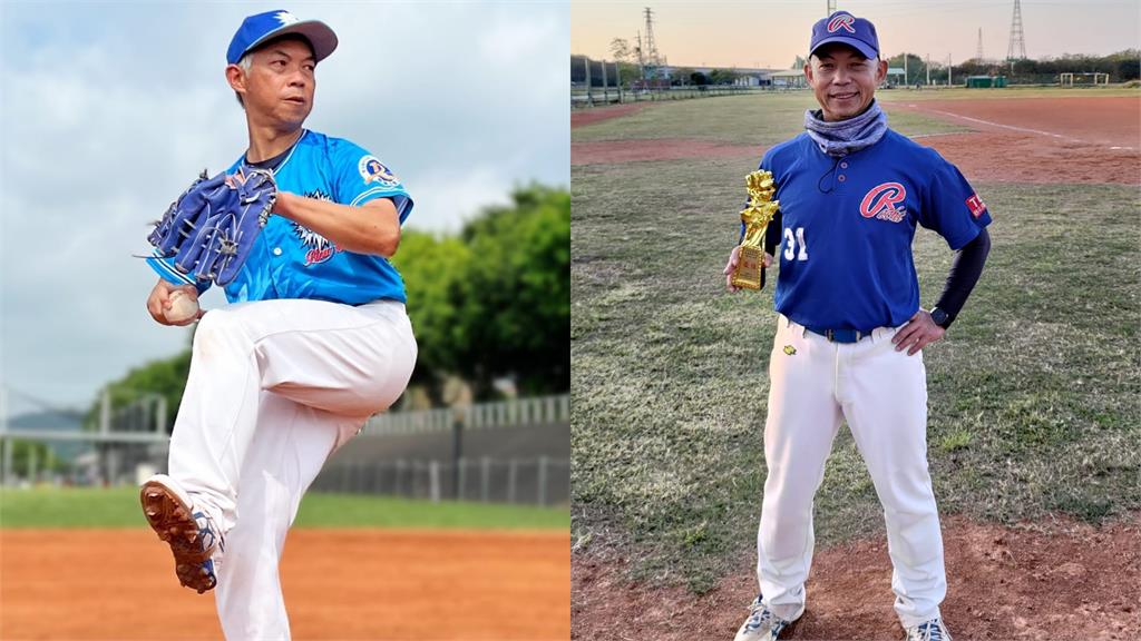 藍白粉揪尤伯祥打球!他揭乙組「超狂成績」網驚:難怪可以三振黃國昌
