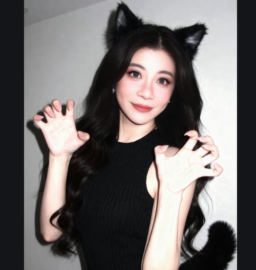 林楚茵「換裝play」超猛變身！網狂Cue梁文傑：有人推推眼鏡喝口水