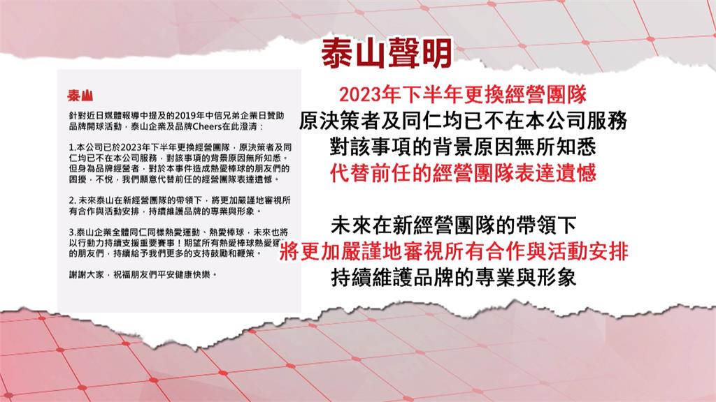 館長自爆做球版列被告！　兩企業秒切割：團隊已更換