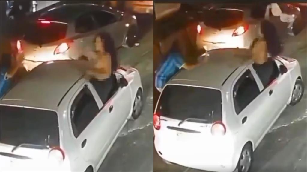半裸女球迷「露頭狂震10秒片」外流！下秒「後翻摔出車」破百萬人看過